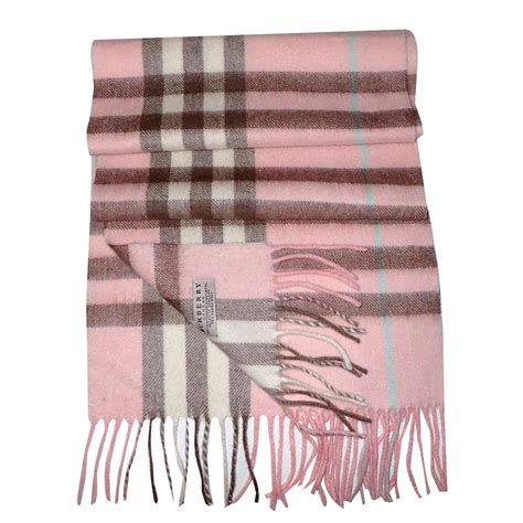 burberry brit schal aus kaschmir herzen rosa|Wendbarer Kaschmirschal mit Check (frostiges Rosa) .